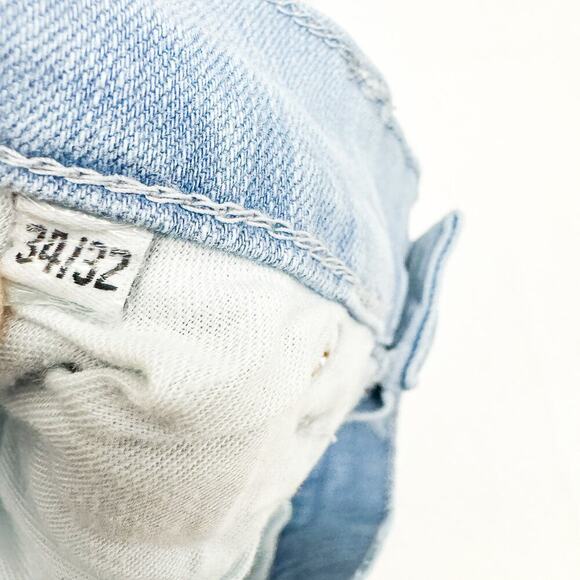 Cheap Monday Tight Pale Bllue Light Wash Skinny Denim Jeans Size 34 x 32 - Picture 6 of 9